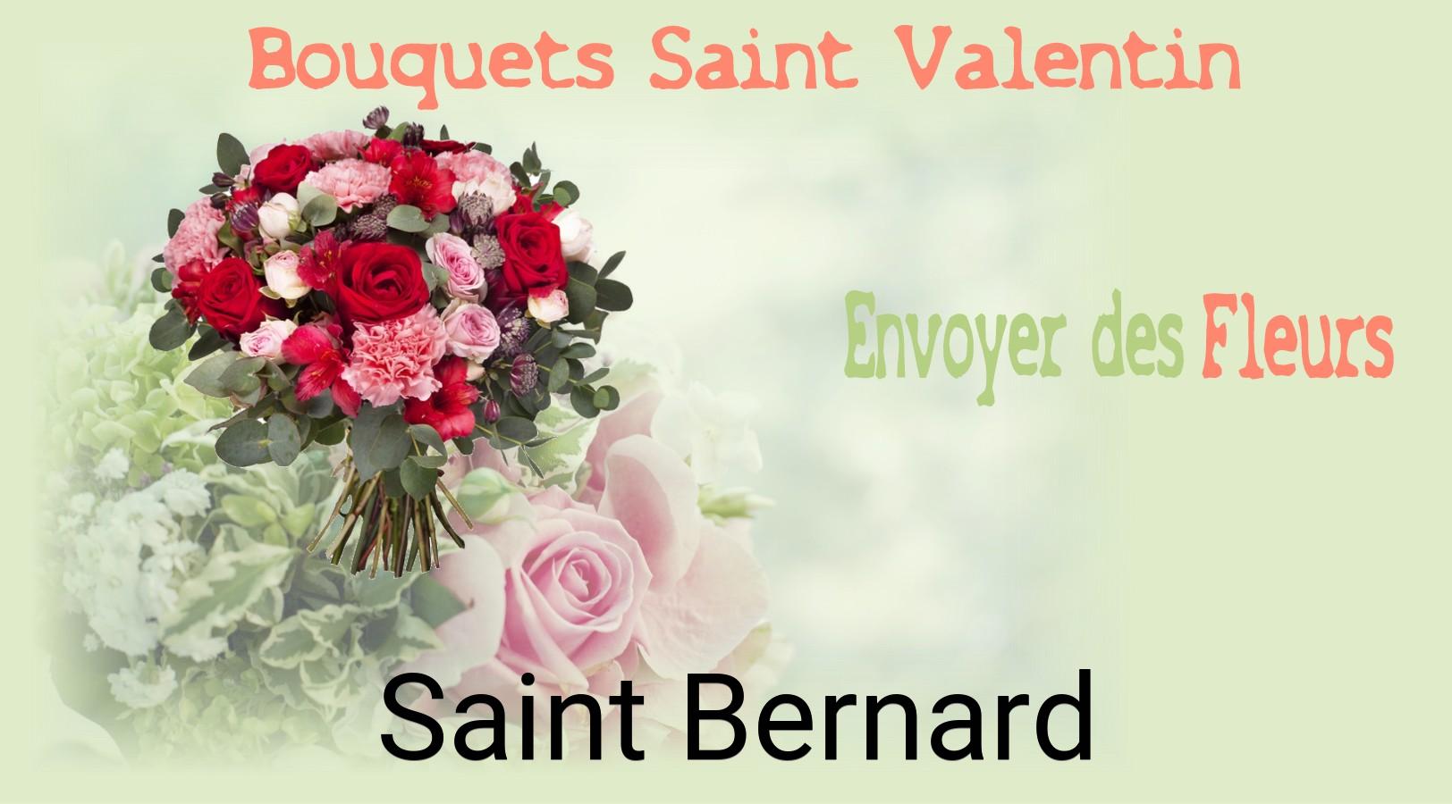 Roses de Saint-Valentin livrées à Saint-Bernard